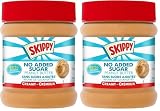 SKIPPY - Beurre de Cacahuètes Sans Sucre Ajoutés - Texture Crémeuse - Saveur à l'Américain...