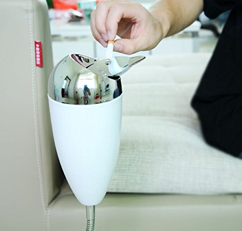 Cendrier portable en métal pour apéritif sur terrasse et balcon