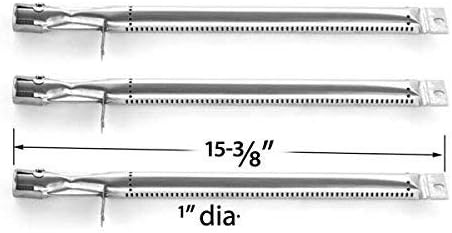 3 Pack Replacement Grill Burner for BBQ Pro BQ05041-28, BQ51009, Kenmore 119.162300, K Mart 640-784047-110, Members Mark B09SMG-3, B09SMG1-3, BQ06043-1, BQ06043-1-N Gas Models