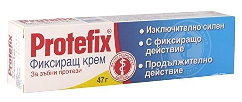 Protefix Protefix - Adhesivo extra fuerte para fijación de dentaduras postizas 1.66 oz por Protefix