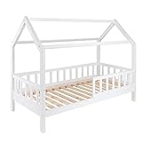 ✅ SORGENFREIES DESIGN FÜR MUNTERE KINDER – Der kleine Schutz an der Seite hält Ihr Kind sicher - kein Herausfallen mehr mitten in der Nacht! Gleichzeitig sind alle Kanten abgerundet, sodass Sie sich auch nicht Wehwehchen sorgen brauchen.
