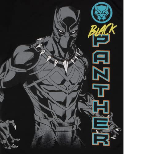 Marvel Avengers ensemble T-shirt débardeur et short garçon Black Panther - 6