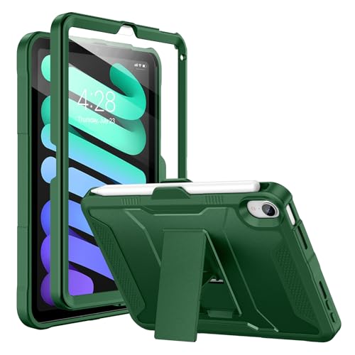 Soke Case for iPad mini 7 (A17 Pro)/ mini 6 8.3-inch - Alpine Green