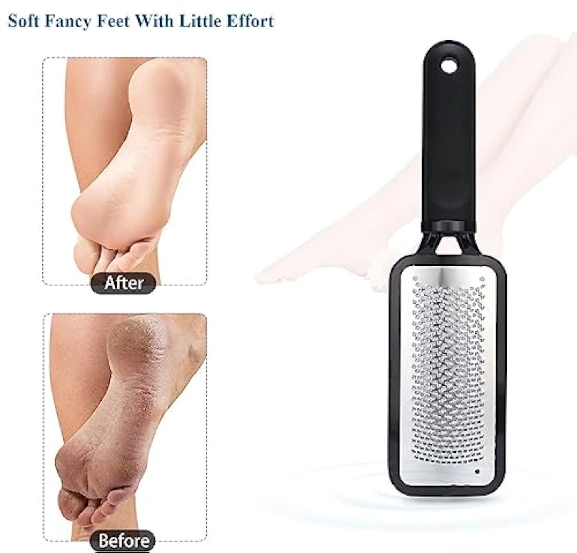Leg, Heel & Foot Scrubber for Dead Skin