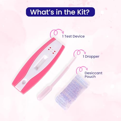 Image of Leeford Amigest Pregnancy Test Kit |1 Step HCG Urine Test | At Home Pregnancy Test Kit | Accurate Result in 3 to 5 Minutes | Home Pregnancy Check | Single-Use Device with Dropper (Pack of 3)