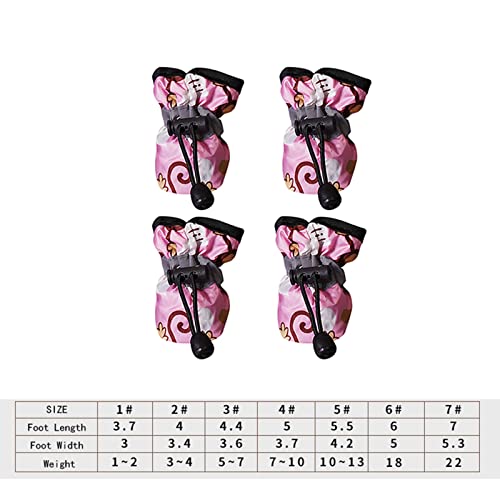 Hundeschuhe für Welpen, weiche Sohle, rutschfest, Haustier-Schuhüberzug, Haustierfuß, Hundesportzubehör, 4 Stück (Blau, 2)