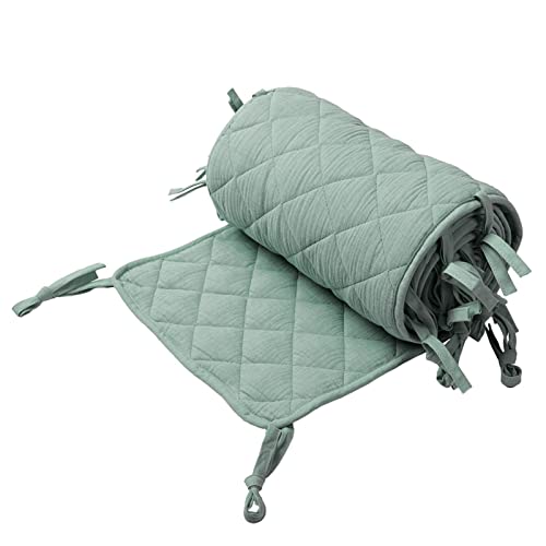 DASNTERED Cubierta para riel de cuna de...