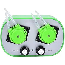 Modern High Peristaltic Pump, 100-240V, 4-18ml/min*2, Green, Plastic, Industrial-Peristaltic-Metering-Pumps, Peristaltic Pump