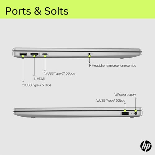 Image of HP Pavilion 15 Laptop with Copilot AI, 15.6 inch FHD Touchscreen, AMD Ryzen 7 7730U Performance for Multitasking, 16GB RAM, 1TB SSD, Wi-Fi 6, HDMI, Webcam, Windows 11 Home, Silver