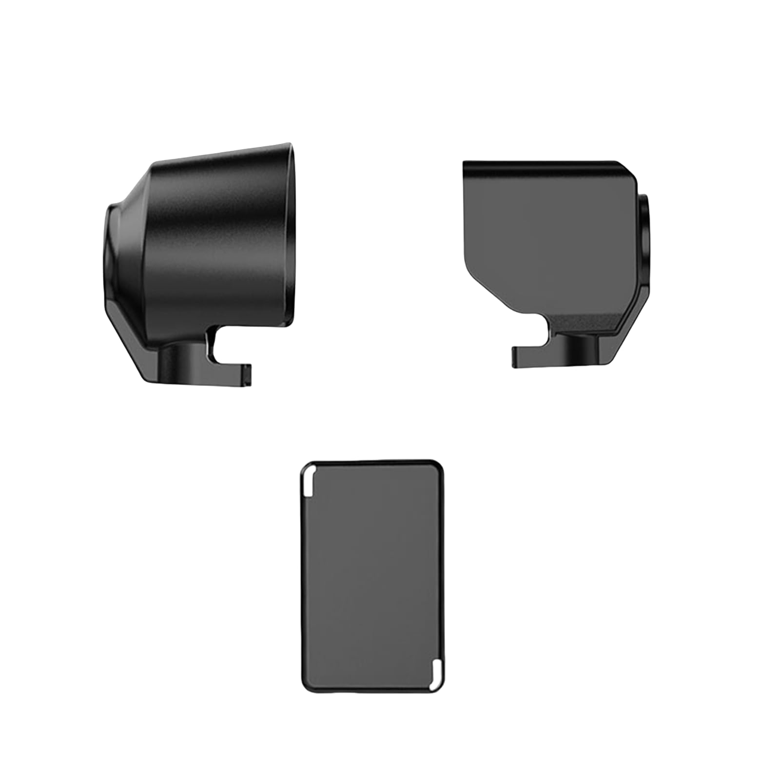 3 in 1 Pocket 3 Acessories Sun Hood, Camera Lens Sunshade Protector, Screen Cover Protector with Camera Frame for DJI OSMO Pocket 3, Dustproof Scratchproof