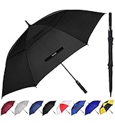 BARAIDA Golf Umbrella Large 62/68/72 Inch, Extra Large Oversize Double Canopy Vented Windproof Wa...