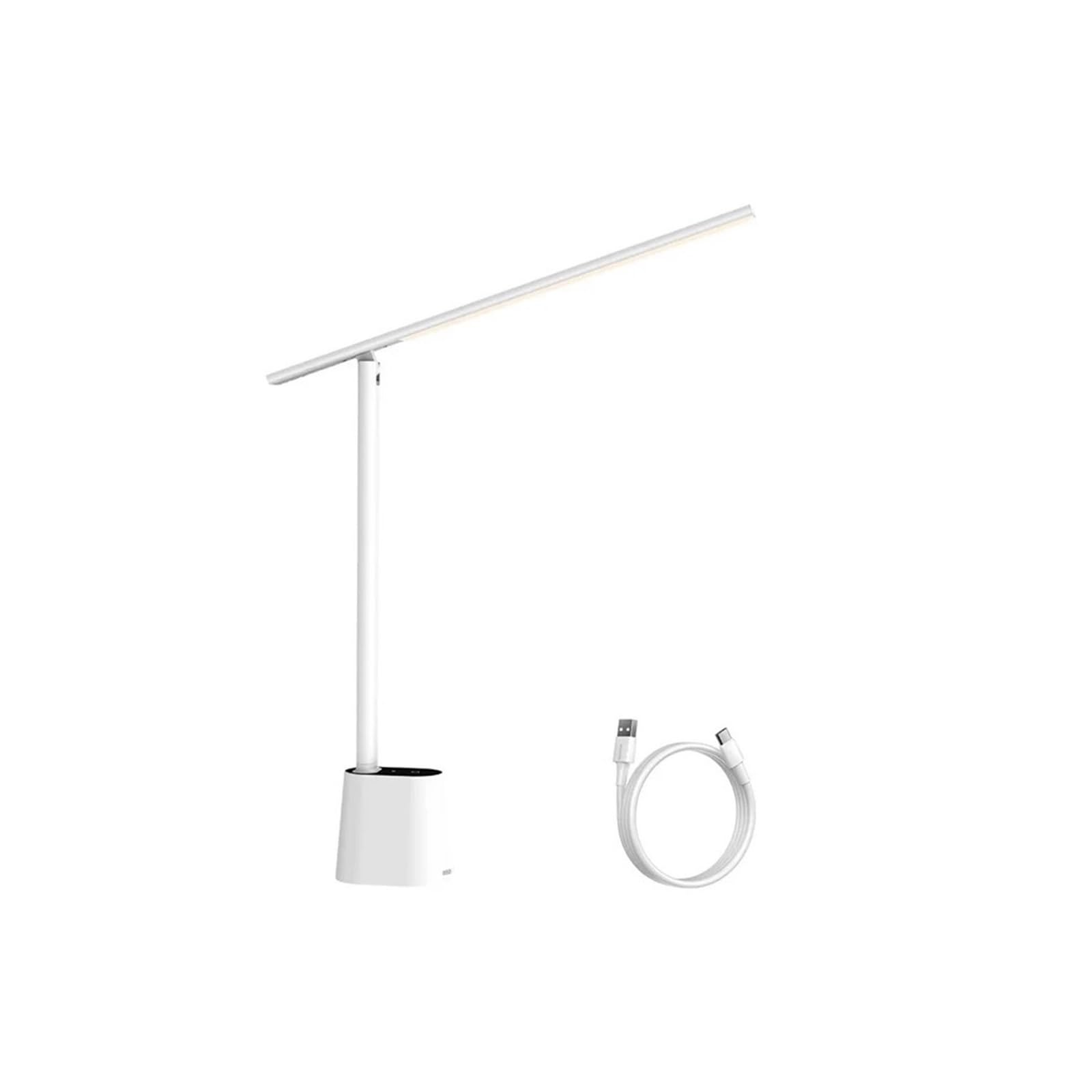 CKAFZMYJQBT LED Desk Lamp Eye Protection Study Dimmable Office Light Foldable Table Lamp Smart Adaptive Brightness Bedside Read Lamp