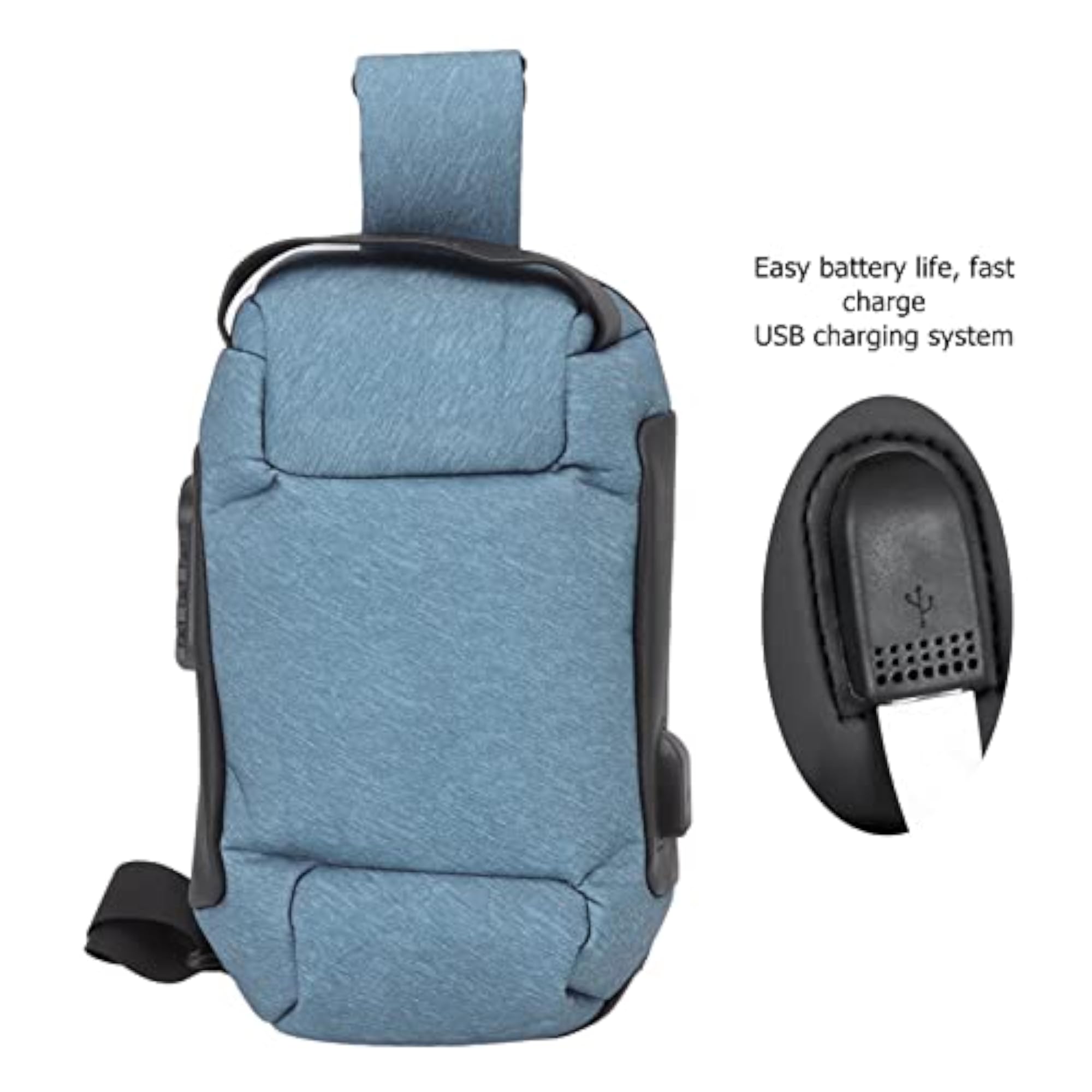 Shoulder Chest Bag, Waterproof Anti-Theft Sling Bag