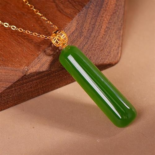 Bijou HETIAN Jade vert TRANQUILITÉ or 18K symbole de sérénité