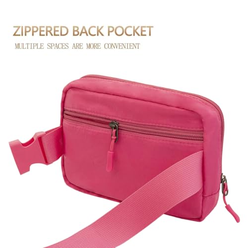 Image of Belt bag Fanny pack crossbody bags for women Everywhere belt bag (ROSY)