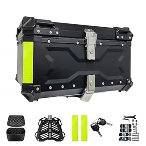 Qawner Universal Motorrad Topcase 65L