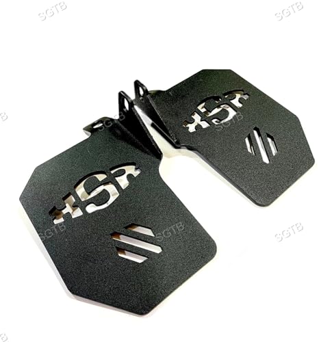 Image of SGTB XSR 155 Pillion Footrest Heavy Duty Rear Passenger Footrests with Direct Fit Left Right Side