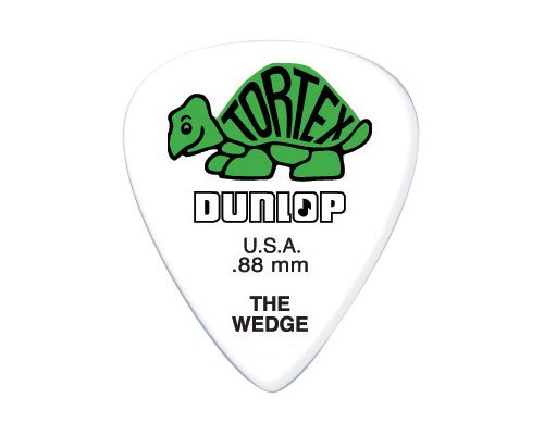 Dunlop Tortex Wedge Players Pack / 12 Picks (Green/.88)