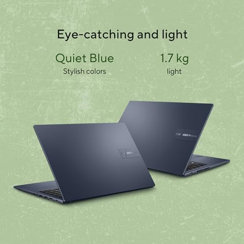 Image of ASUS Vivobook 15 (2025), AMD Ryzen 7 7730U Thin & Light Laptop(AMD Radeon iGPU /16GB RAM /512GB SSD /FHD /15.6 inch /60Hz /Windows 11 /M365 Basic (1Year)* /Office Home 2024 /Quiet Blue /1.7Kg) M1502YA-BQ989WS