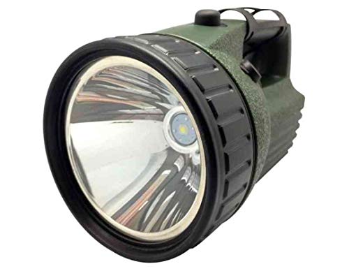 Lucequadra Extreme Led Torcia Waterproof Ip44 Led 10W E018 Cfg, Nero/Verde