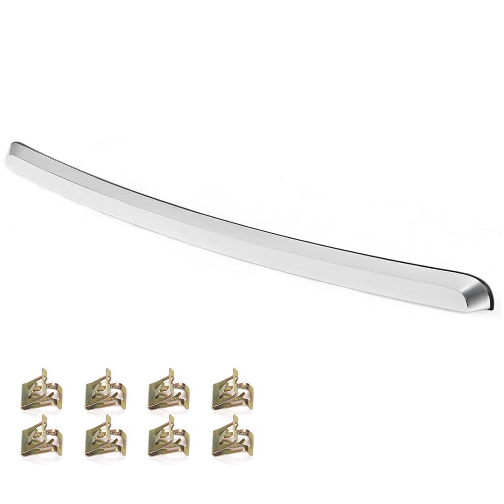 ALLGOOD Hood Molding Trim Moulding Compatible with GMC Sierra 1500 2007-2013 GM1235109 10385156 Hood Panel Molding
