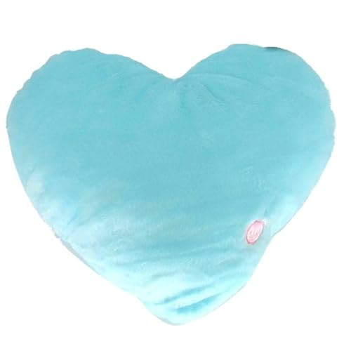 クッション ナイトライト かわいい 光る ぬいぐるみ ハート 抱き枕 照明 可愛い インテリア 女の子 ヌイグルミ led 綺麗 イルミネーション レインボー クリスマス 景品 ビンゴ ギフト 誕生日 クリスマス会 プレゼント ハート型クッション (ライト