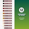 SAKURA XLP12(SA) 12-Piece Cray-Pas Expressionist Multi Cultural Oil Pastel Set, multicolor