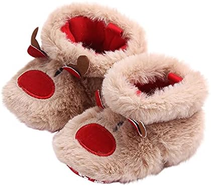 GoodLock(TM) Infant Baby Girls Boys Christmas Boots Santa Claus Soft Warm Footwear Newborn Prewalker Shoes