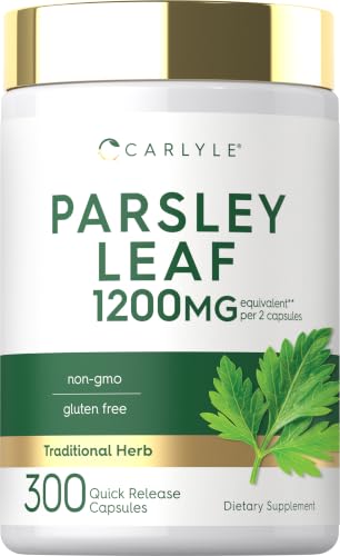 Carlyle Parsley Leaf Supplement| 300 Capsules