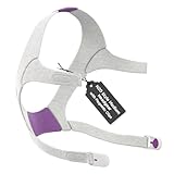 Priority CPAP Supplies Pink N20 Replacement Headgear Strap - Medium, Adjustable, Extra Comfort & Durability, Compatible with Airfit N20, Includes Magnetic Clips for Easy Adjustment & Secure Fit