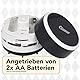 Westcott CL-50001 00 2Clean Schwarz Tischstaubsauger