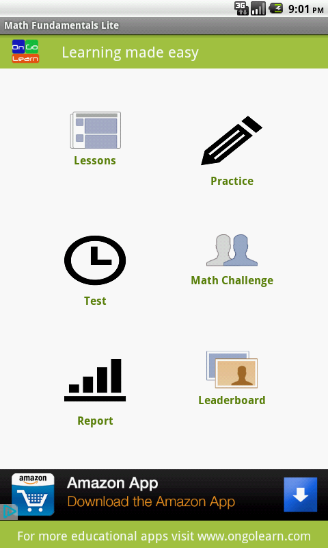 Math Fundamentals Lite - App on Amazon Appstore
