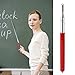 Tinksky Telescopic Teachers Pointer,Teaching Pointer,Hand Pointer Extendable Telescopic Retractable Pointer Handheld Presenter Classroom Whiteboard Pointer (Red)