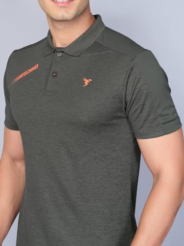 Image of TECHNOSPORT Men's Regular Fit Tshirt