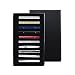 Finrezio 10PCS Tie Clips Set for Men Tie Bar Clip Black for Regular Ties Necktie Wedding Business Clips with Gift Box