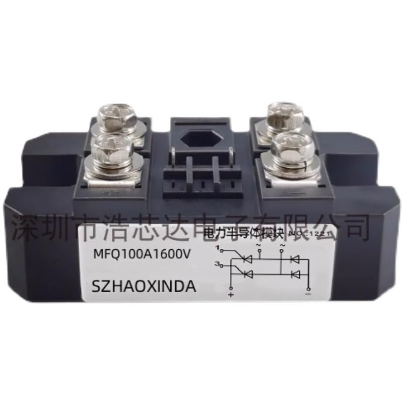 Single-Phase Controlled Silicon Rectifier Bridge electronic starter Semi-Controlled Bridge Charger electronic starter MFQ100-16 MFQ100A 1600V