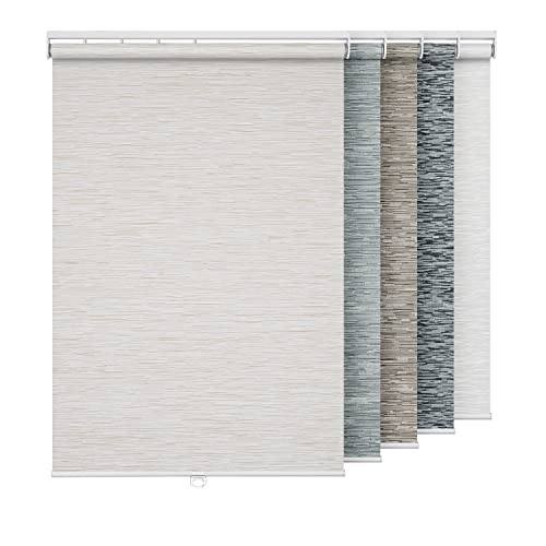 Custom Roller Shades,Cordless Window Shades,Thermal Insulation Roller Blinds,Fabric Roller Blinds,Cordless Blinds For Window Blinds Uv Protection (Light Filtering) Custom Size,Beige #TOP8