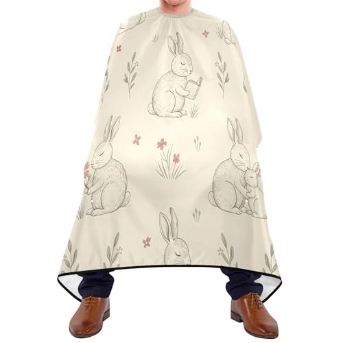 Capa impermeable para cortar cabello estilo profesional miniatura 1