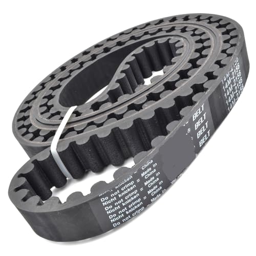 Courroie de distribution HTD 14M synchrone de 144 dents largeur 60 mm