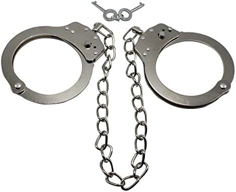 Yarngher Sexy Toy Leg Cuffs Leg Irons 12-Inch Twist Chain