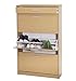 TOPKIT | Mueble Zapatero Manzanares 3ab | Medidas 131 x 80 25 cm | Armario Zapatero | Organizador de Zapatos | Roble