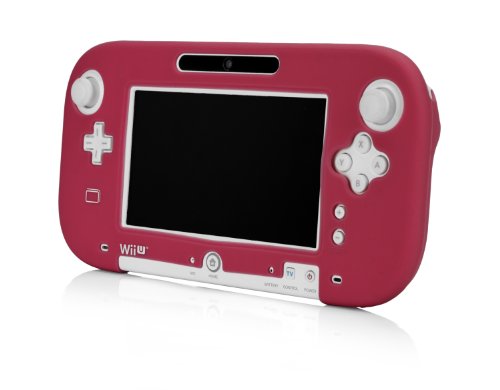 Wii U Gamepad Silicone Jacket - Red Wii U Gamepad Silicone Jacket - Red