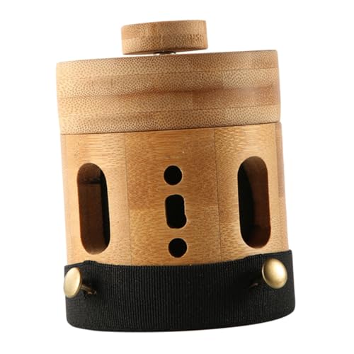 BESTYASH bote de moxibustión calor herbario calefacción depósito de moxa quemador de moxa de cintura soporte de cono de moxa tanque de moxibustión moxa tubo de bambú