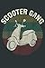 Vintage Scooter Gang Funny Scooter Motorbikes Rider Tee: Sudoku Puzzles Easy to Hard 6X9inch_120Page