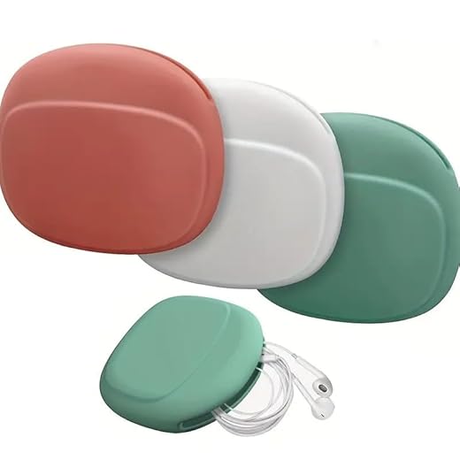 Portable Charging Cable Storage Case Organize Cables & Earphones