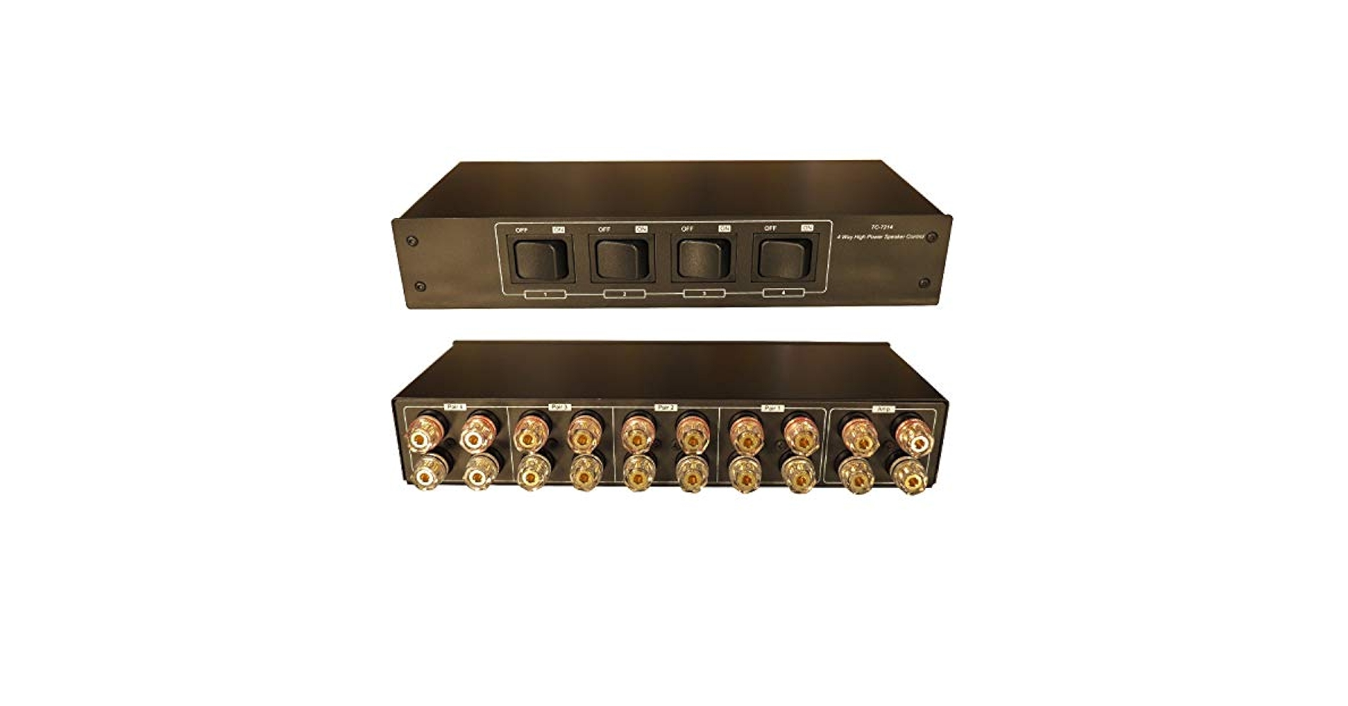 Amazon.com: 4 Zone Speaker Pair High Power Selector Switch