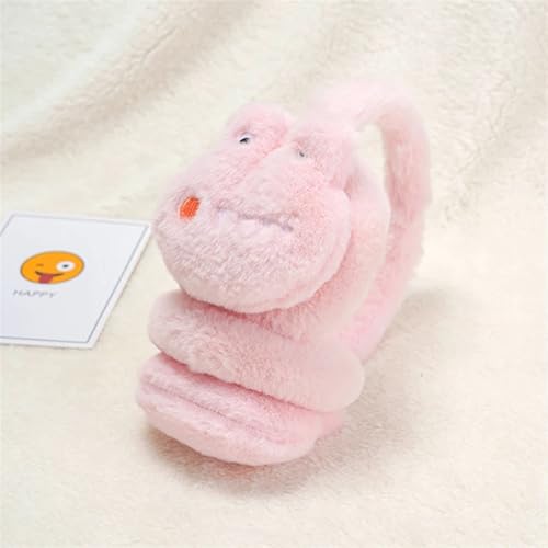 Cache-oreilles dinosaure en peluche rétractable pour enfants - 7
