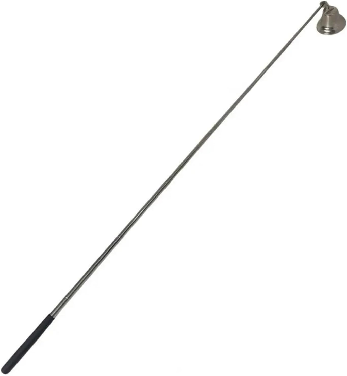 Candle Snuffer 2Pcs Stainless Steel Bell Candle Extinguisher with Telescopic Handle