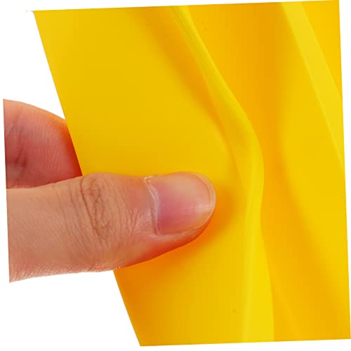 Molde para cubitos de hielo de silicona amarillo miniatura 2