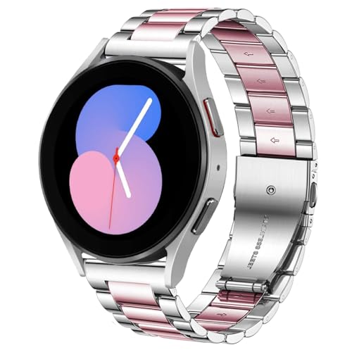 Bracelet en acier inoxydable argent 20mm élégant et durable pour Galaxy Watch